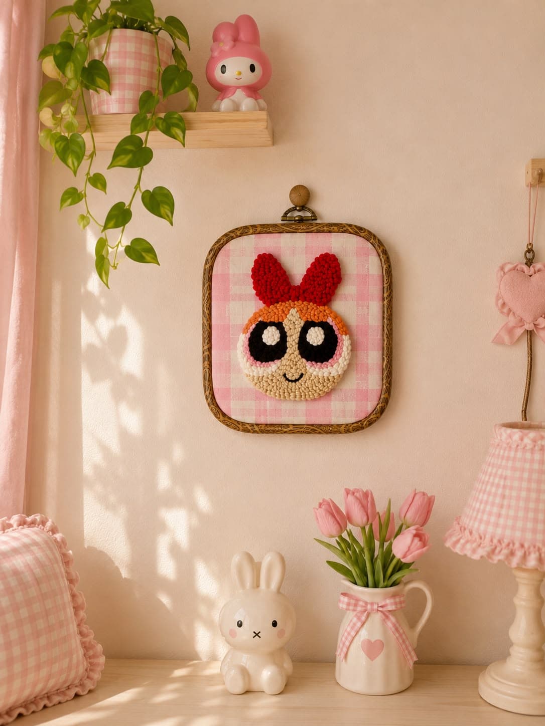Powerpuff Girl Blossom Duvar Süsü