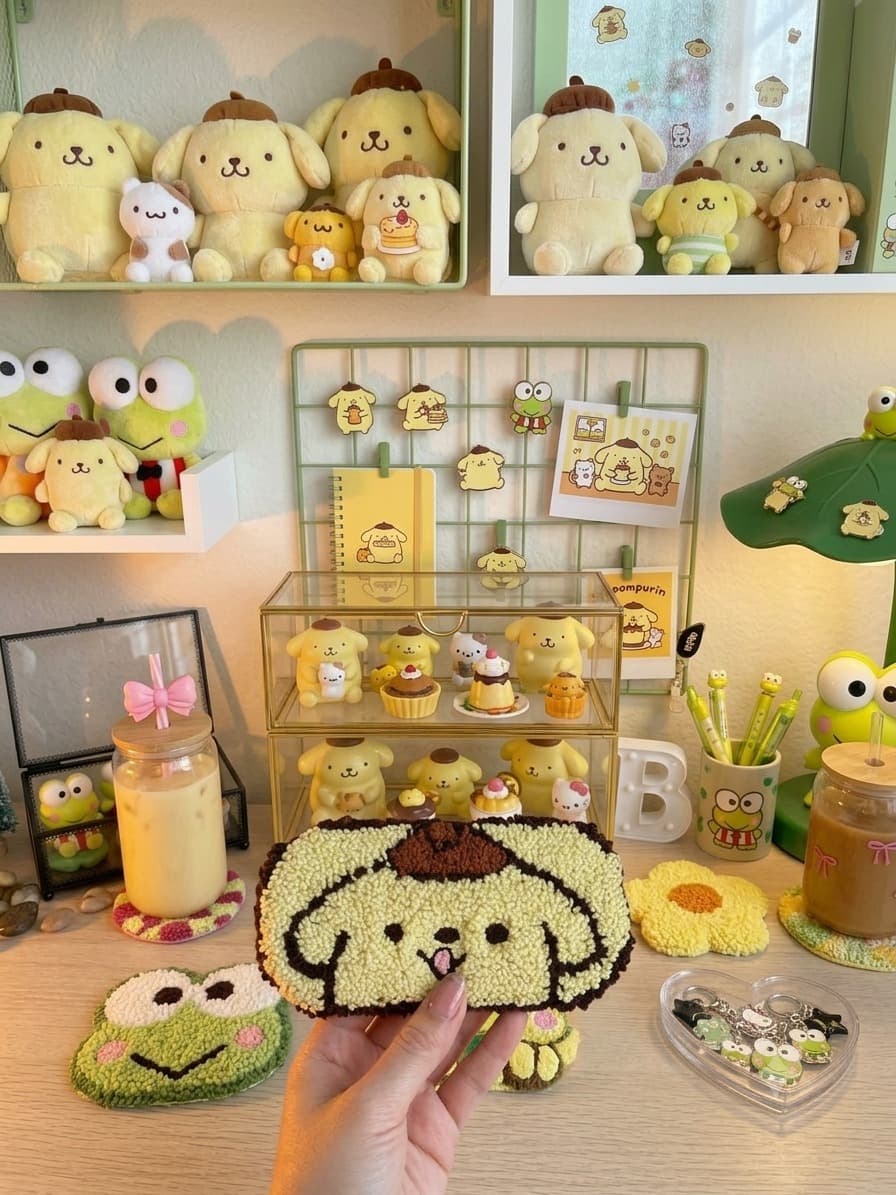 Pompompurin Gözlük standı